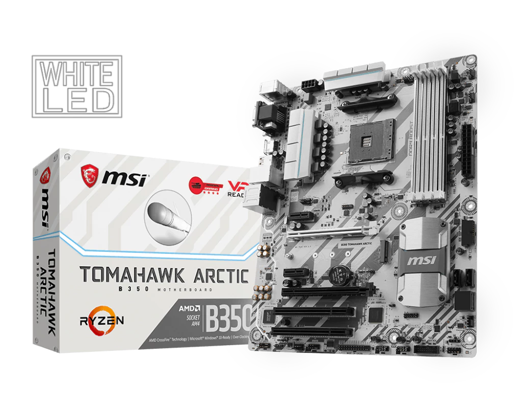 Msi b350 tomahawk arctic обзор